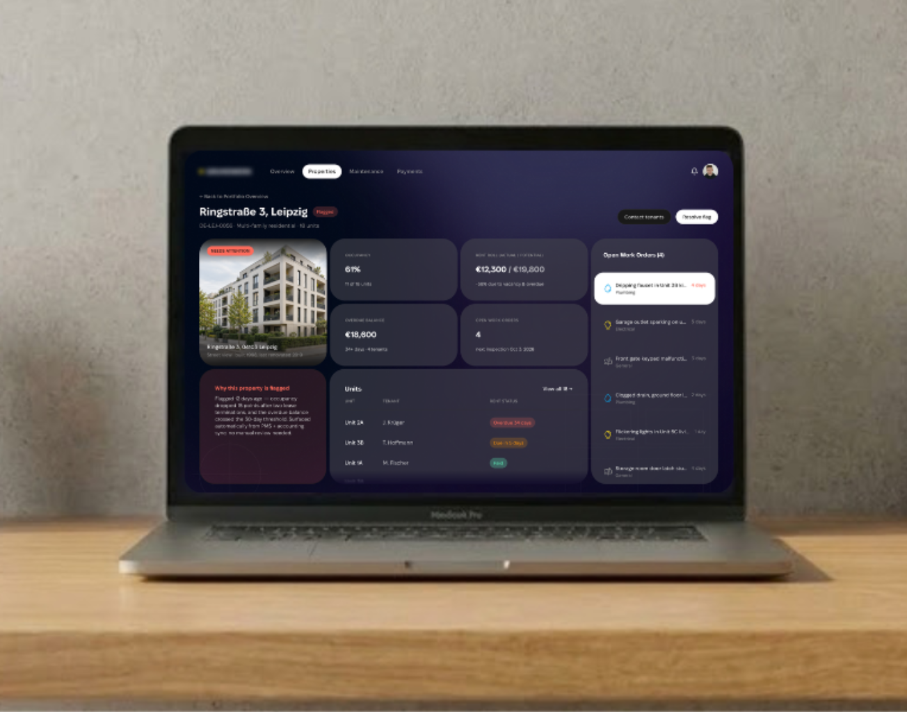 Real-Time Portfolio Management for a German Property Management Company Real-time portfolio management analytics for a German property management company