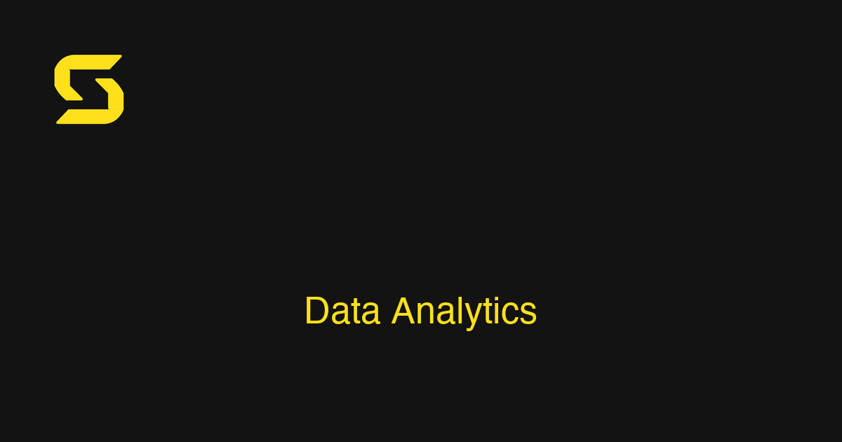 Data Analytics Software Development | SDA